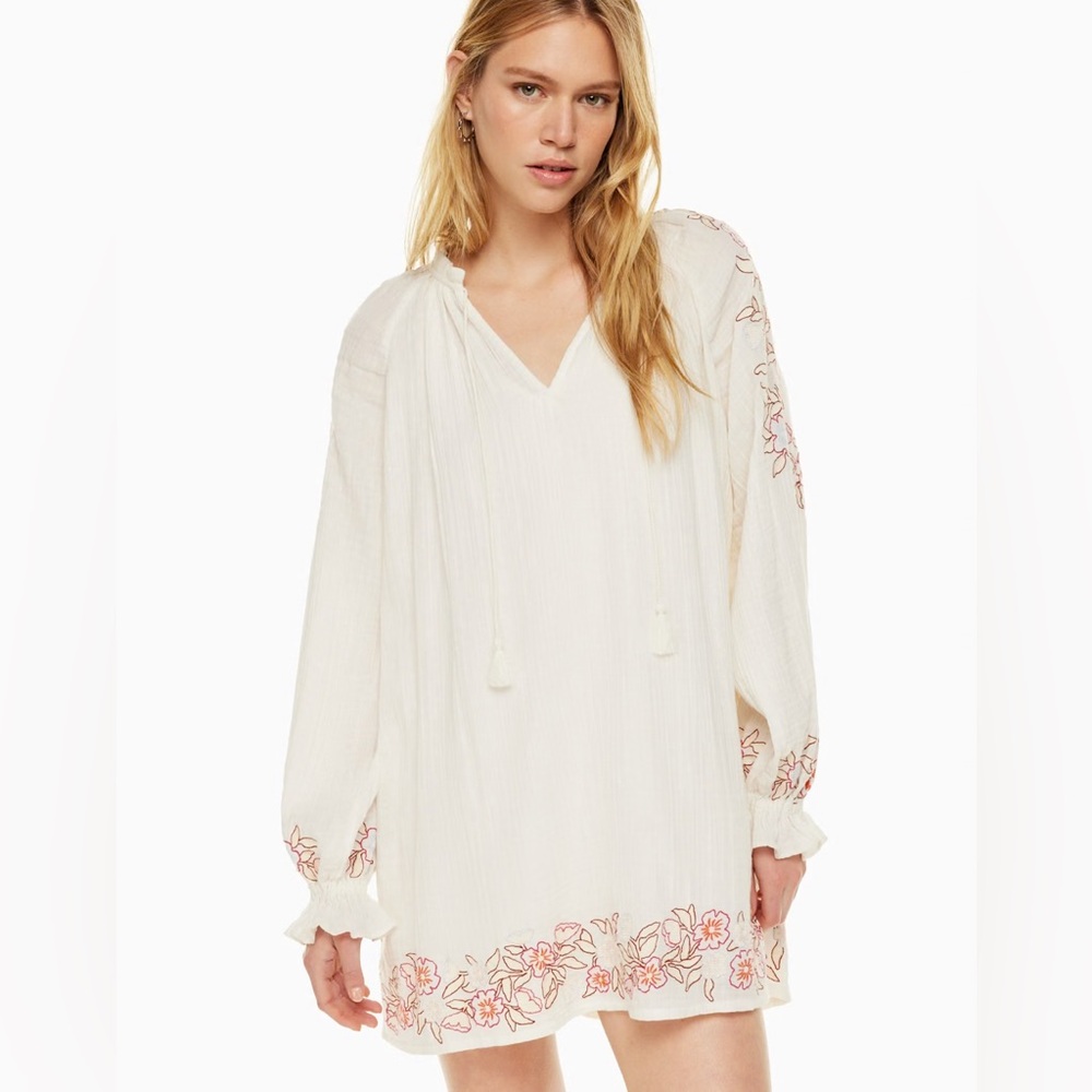 Aritzia Little Moon Thalia Cotton Gauze dress